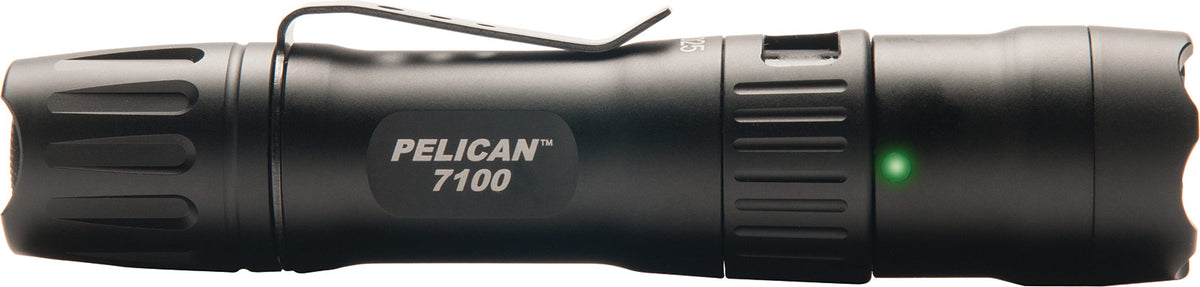 Pelican 7100 USB-C LED Tactical Flashlight - Black
