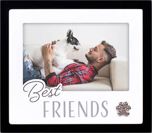 Malden 4x6 Best Friends Paws Silhouette Frame
