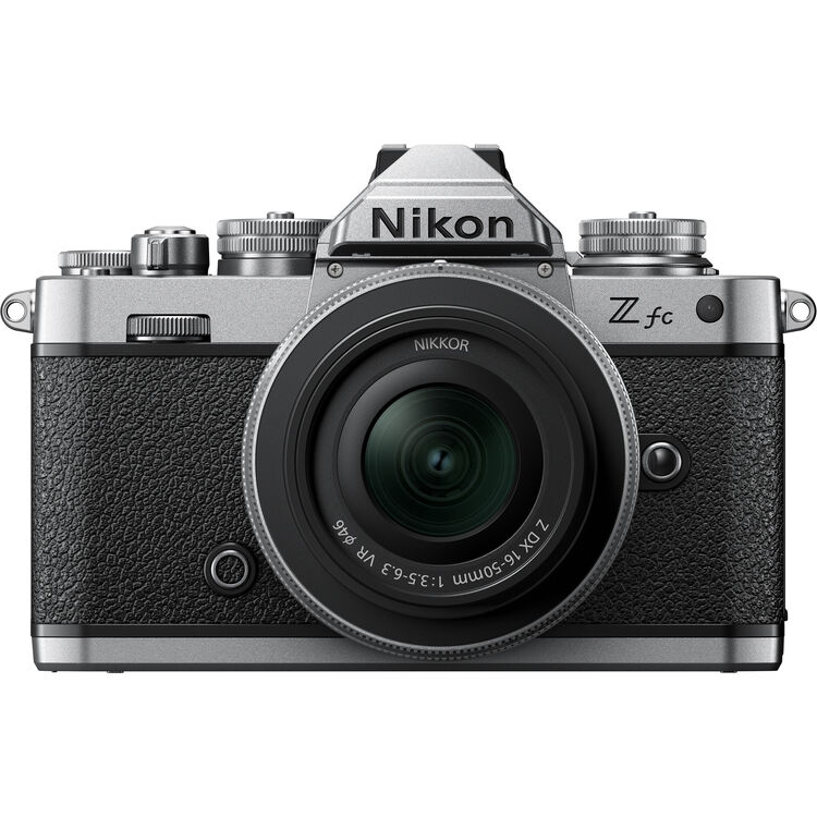 Nikon Zfc Mirrorless Digital Camera with 16-50mm Lens (Silver)