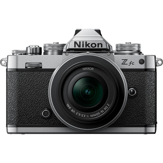Nikon Zfc Mirrorless Digital Camera with 16-50mm Lens (Silver)