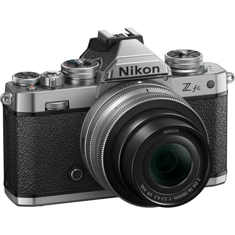 Nikon Zfc Mirrorless Digital Camera with 16-50mm Lens (Silver)