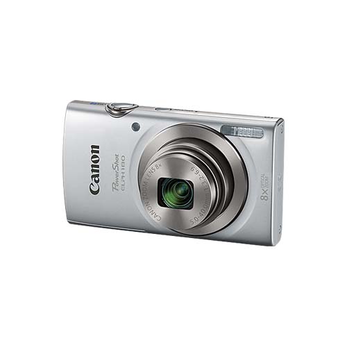 Canon PowerShot ELPH 180 Digital Camera (Silver) 1093C001
