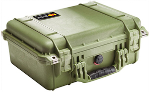 Pelican 1450 Case with Foam (Olive Drab)