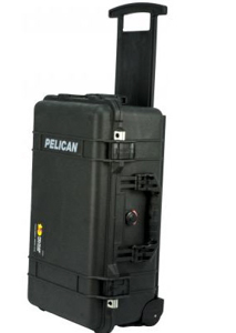 Pelican 1510NF Carry on Case Without Foam (Black)