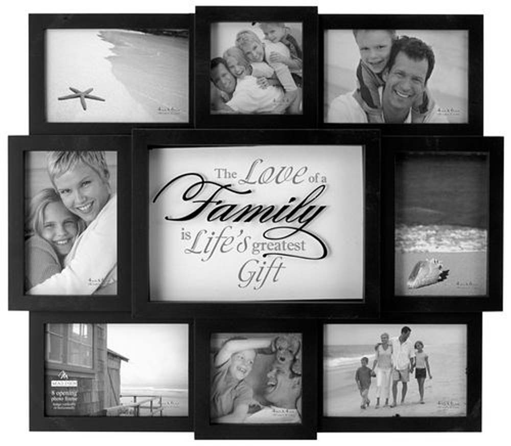 family collage wall art